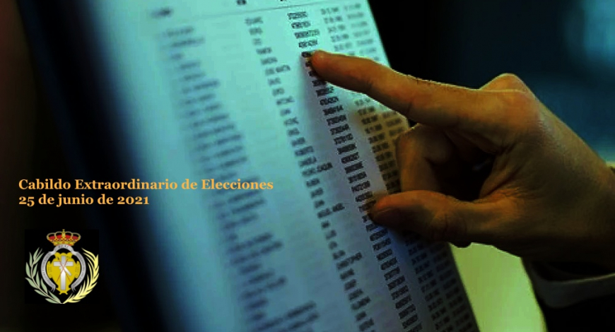 Concluye el plazo de revisión del censo electoral de cara al Cabildo Extraordinario del 25 de junio