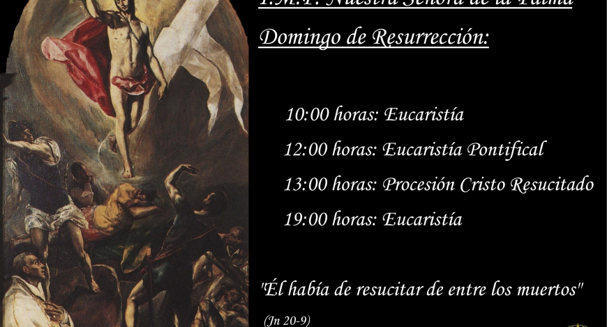 Domingo de Resurrección (Servicios Parroquiales)