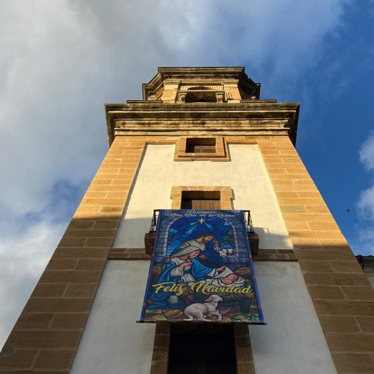 Torre de La Palma en Navidad